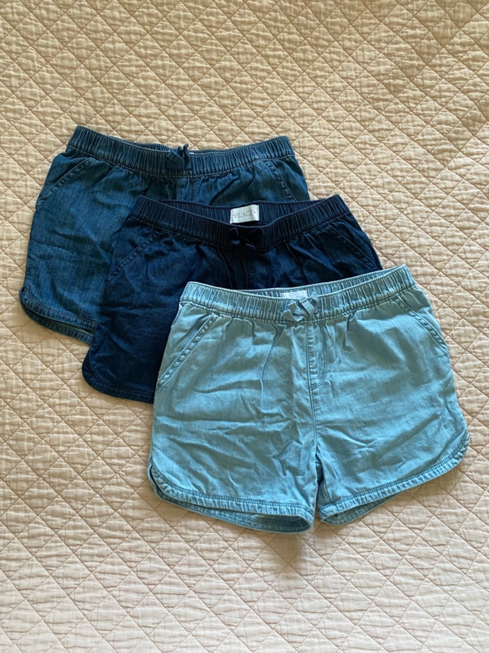 The Children’s Place denim Pull-On Shorts